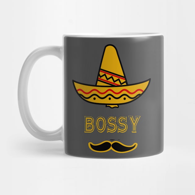 Funny Cinco De Mayo Bossy Mexican by familycuteycom